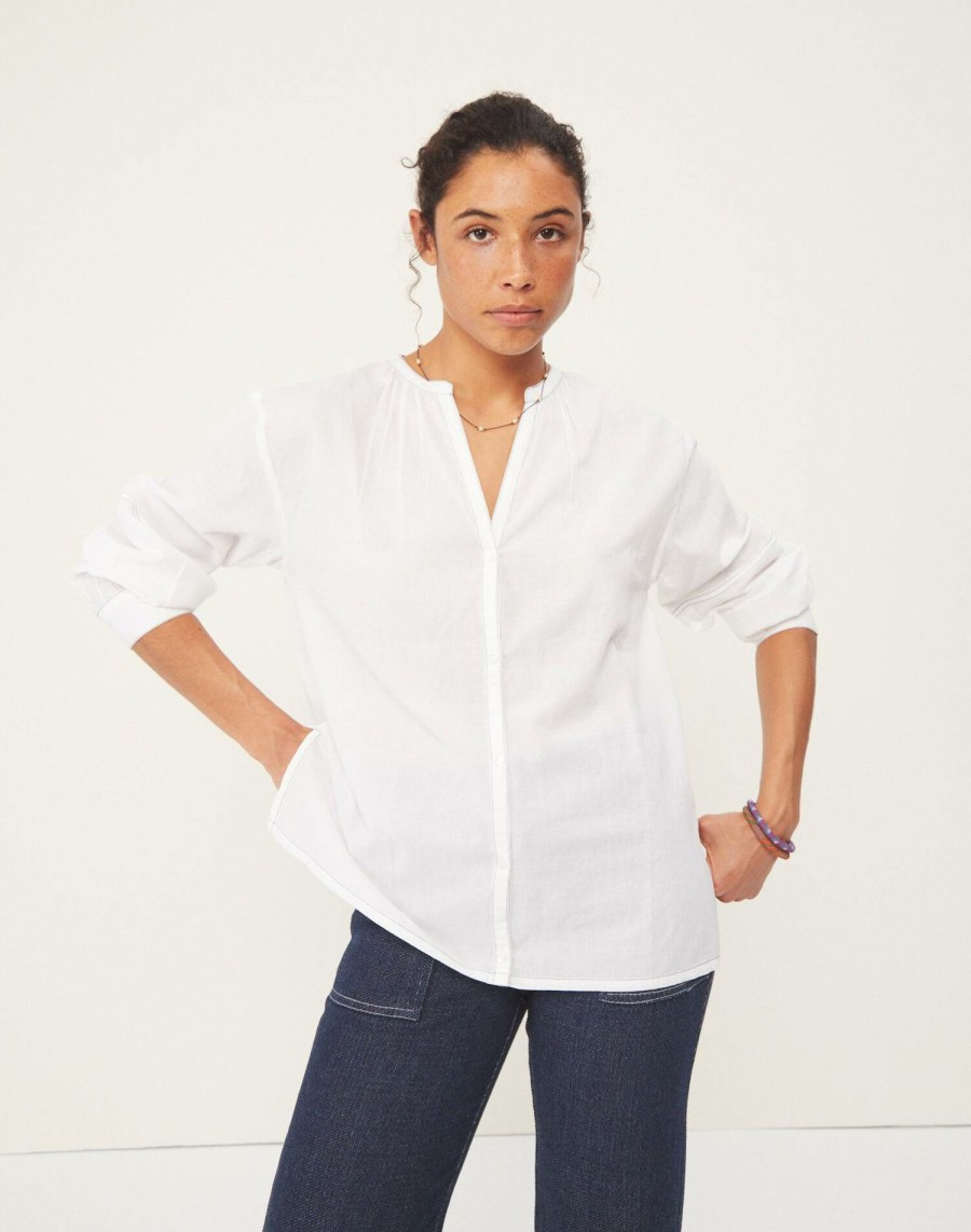 Camisas Y Blusas | Nature Camisa Bimba White